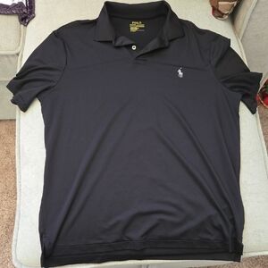 Polo by Ralph Lauren Men's Black Polo Shirt
